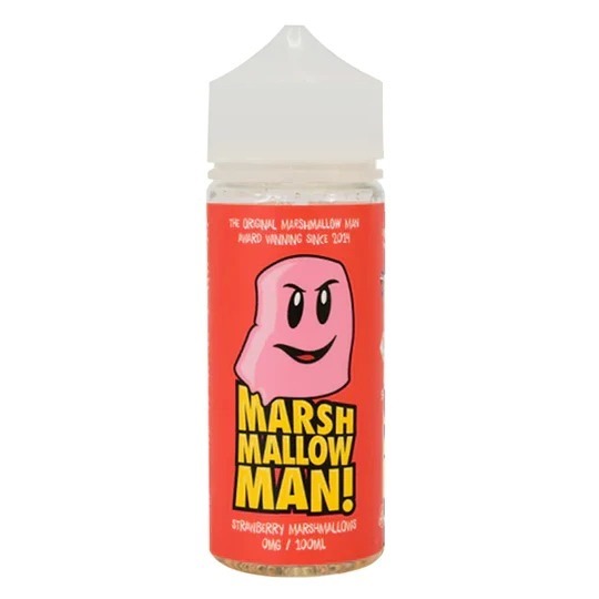 STRAWBERRY MARSHMALLOW MAN 100ML E LIQUID MARINA VAPE UK Vape Store