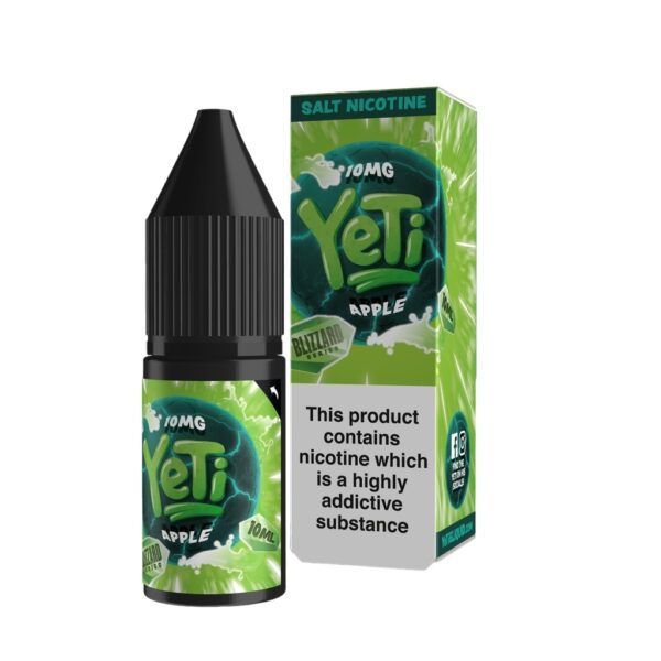 APPLE BLIZZARD SERIES 10ML NIC SALT YETI