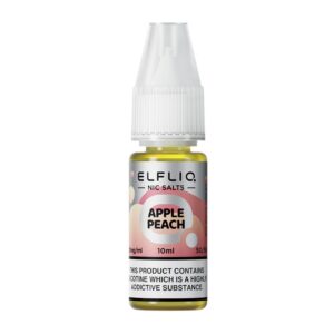 APPLE PEACH 10ML NIC SALT ELFLIQ BY ELFBAR