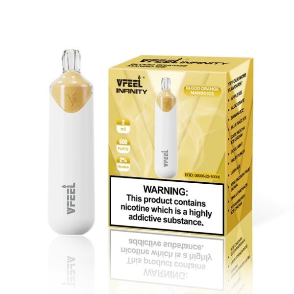 VFEEL INFINITY 600 PREFILLED POD VAPE KIT 20MG - Image 9