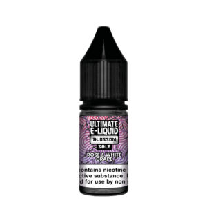 ROSE & WHITE GRAPE BLOSSOM 10ML NIC SALT ULTIMATE E LIQUID PACK OF 10