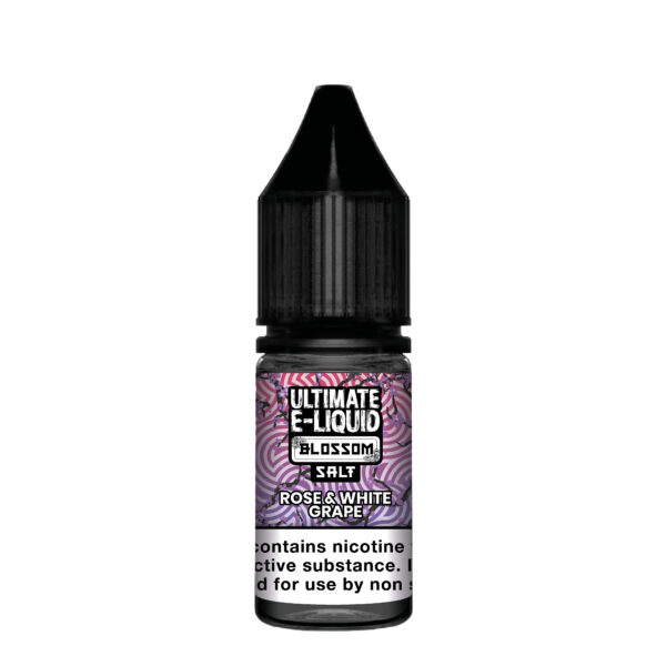ROSE & WHITE GRAPE BLOSSOM 10ML NIC SALT ULTIMATE E LIQUID PACK OF 10