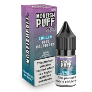 BLUE RASPBERRY (CHILLED) 10ML NIC SALT MOREISH PUFF