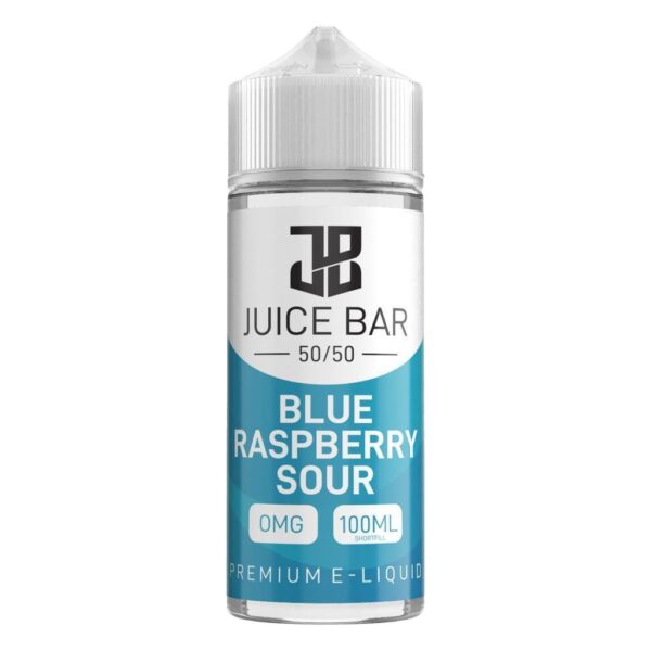 BLUE RASPBERRY SOUR 100ML E LIQUID JUICE BAR