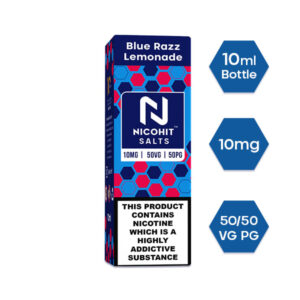 BLUE RAZZ LEMONADE 10ML NIC SALT NICOHIT