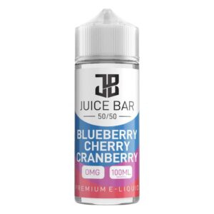 BLUEBERRY CHERRY CRANBERRY 100ML E LIQUID JUICE BAR