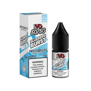BLUEBERG BURST 10ML E LIQUID 50/50 IVG PACK OF 10