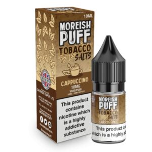 CAPPUCCINO (TOBACCO) 10ML NIC SALT MOREISH PUFF