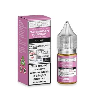 CARIBBEAN PASSION 10ML NIC SALT GLAS BASIX
