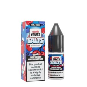 CHERRY BLUEBERRY BUBBLEGUM CANDY SLUSH 10ML NIC SALT FORBIDDEN FRUITS