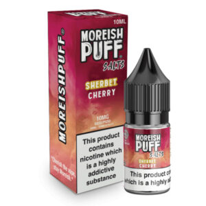 CHERRY (SHERBET) 10ML NIC SALT MOREISH PUFF