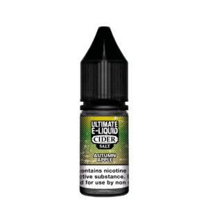 AUTUMN APPLE CIDER 10ML NIC SALT ULTIMATE E LIQUID PACK OF 10