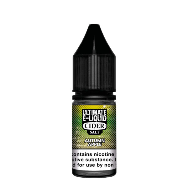 AUTUMN APPLE CIDER 10ML NIC SALT ULTIMATE E LIQUID PACK OF 10
