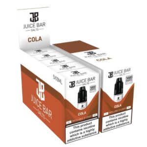 COLA 10ML NIC SALT JUICE BAR PACK OF 5