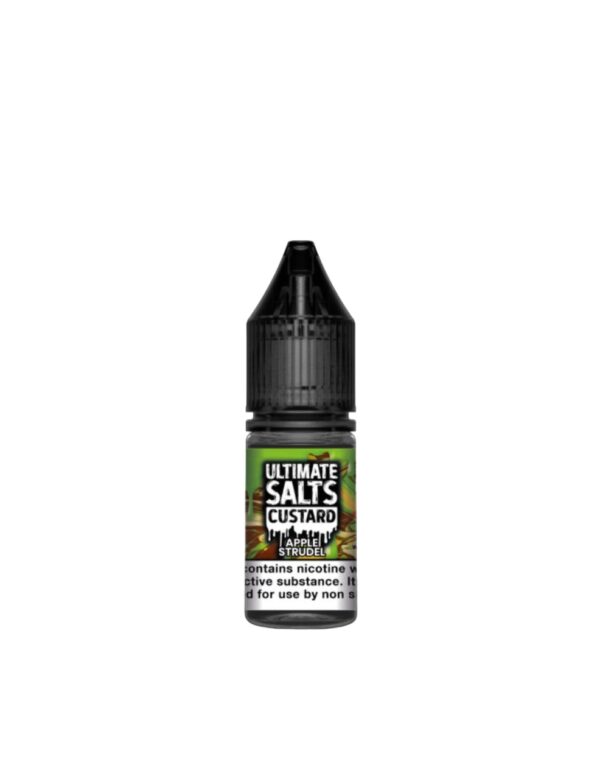 APPLE STRUDEL CUSTARD 10ML NIC SALT ULTIMATE SALTS PACK OF 10