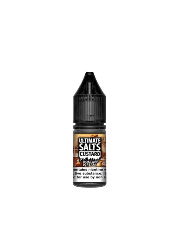 BOSTON CREAM CUSTARD 10ML NIC SALT ULTIMATE SALTS PACK OF 10