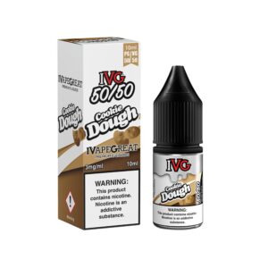 COOKIE DOUGH 10ML E LIQUID 50/50 IVG PACK OF 10