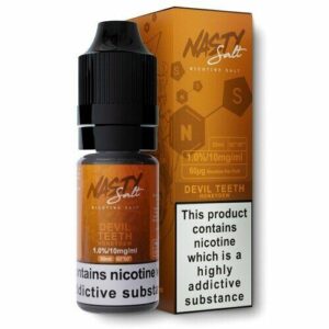 DEVIL TEETH (HONEYDEW) 10ML NIC SALT NASTY JUICE
