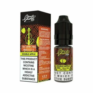 DOUBLE APPLE NIC SALT 10ML NASTY SHISHA SALT