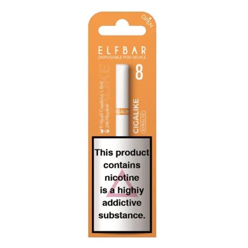 ELF BAR CIGALIKE DISPOSABLE KIT 20MG EXP UK Vape Store ECig Clouds
