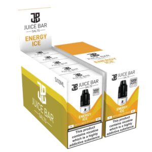 ENERGY ICE 10ML NIC SALT JUICE BAR PACK OF 5