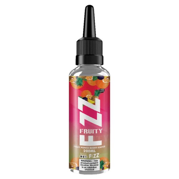 FRUIT PUNCH BASED EJUICE 200ML E LIQUID FRUITY FIZZ