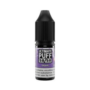 GRAPE 10ML E LIQUID 50/50 ULTIMATE PUFF PACK OF 10