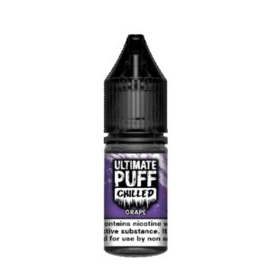 GRAPE CHILLED 10ML E LIQUID 50/50 ULTIMATE PUFF PACK OF 10