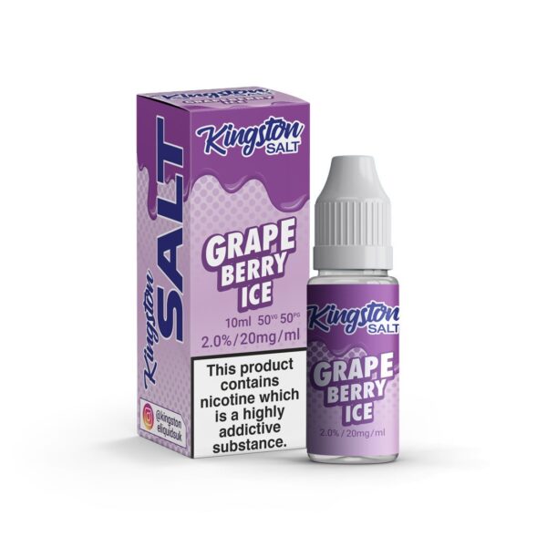 GRAPEBERRY ICE 10ML NIC SALT KINGSTON