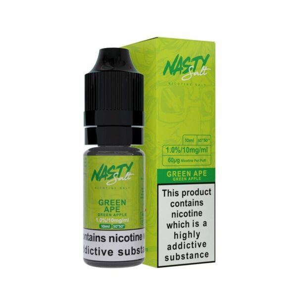 GREEN APE (GREEN APPLE) 10ML NIC SALT NASTY JUICE