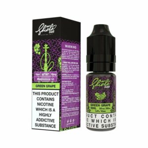 GREEN GRAPE NIC SALT 10ML NASTY SHISHA SALT