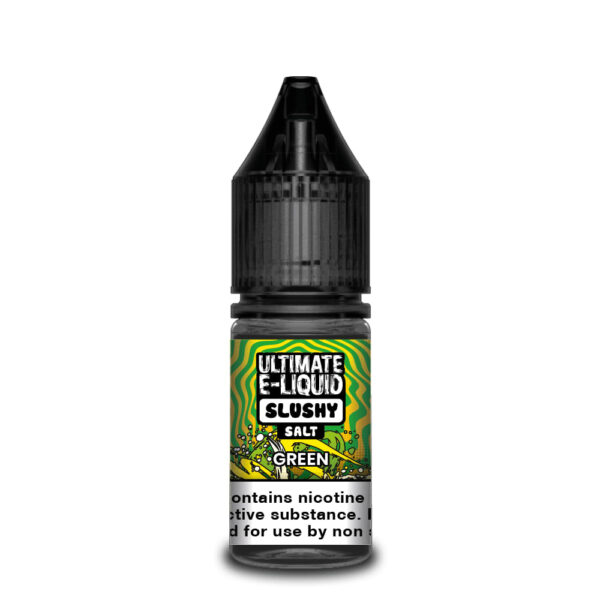 GREEN SLUSHY 10ML NIC SALT ULTIMATE E LIQUID PACK OF 10