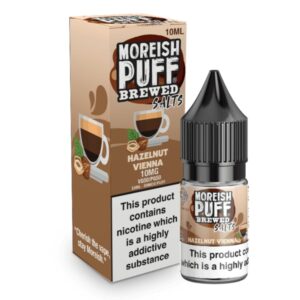 HAZELNUT VIENNA (BREWED) 10ML NIC SALT MOREISH PUFF