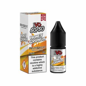 HONEY CRUNCH 10ML E LIQUID 50/50 IVG PACK OF 10