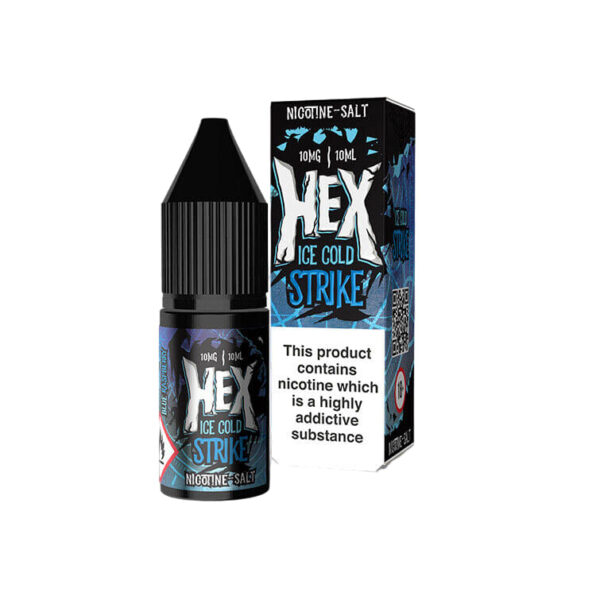 ICE COLD STRIKE 10ML NIC SALT HEX