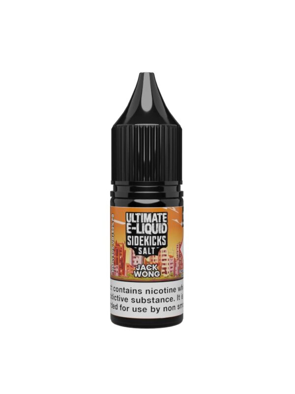 JACK WONG SIDEKICKS 10ML NIC SALT ULTIMATE E LIQUID PACK OF 10