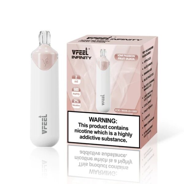 VFEEL INFINITY 600 PREFILLED POD VAPE KIT 20MG - Image 4