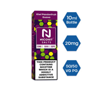 KIWI PASSIONFRUIT GUAVA 10ML NIC SALT NICOHIT
