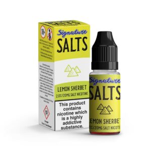 LEMON SHERBET NIC SALT 10ML SIGNATURE SALTS
