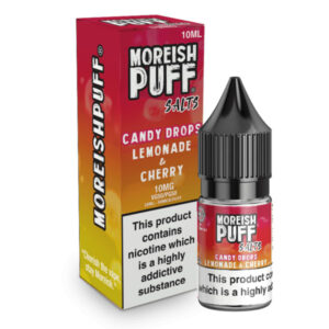 LEMONADE & CHERRY (CANDY DROPS) 10ML NIC SALT MOREISH PUFF