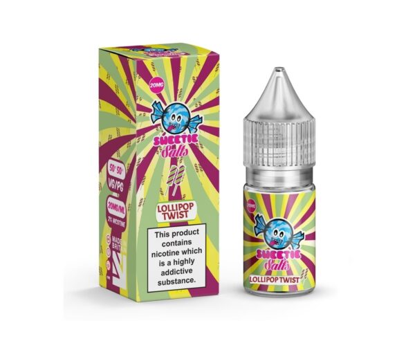 LOLLIPOP TWIST 10ML NIC SALT SWEETIE