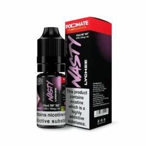 LYCHEE (PODMATE) 10ML NIC SALT NASTY JUICE