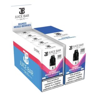 MANGO MIXED BERRIES 10ML NIC SALT JUICE BAR PACK OF 5