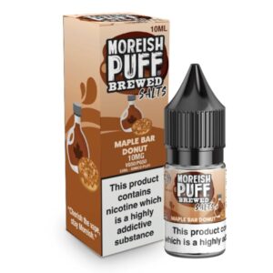 MAPLE BAR DONUTS (BREWED) 10ML NIC SALT MOREISH PUFF