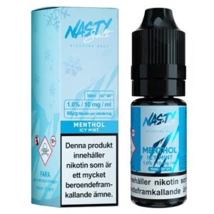 MENTHOL ICY MINT NIC SALT 10ML NASTY JUICE