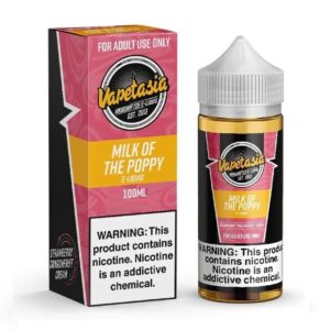 MILK OF THE POPPY 100ML E LIQUID VAPETASIA