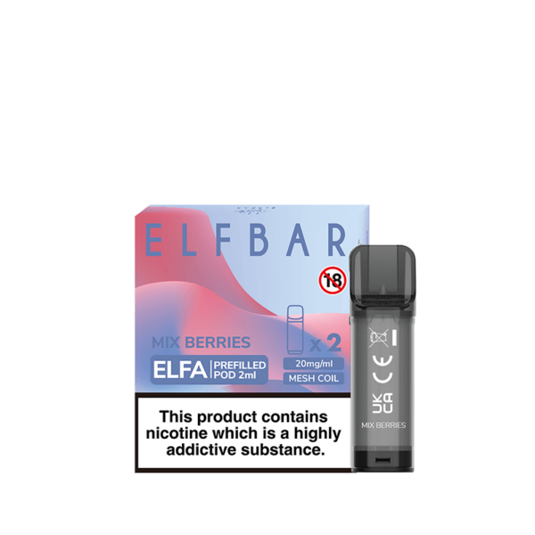 ELF BAR ELFA PREFILLED PODS 20MG (2 PACK) - Image 43