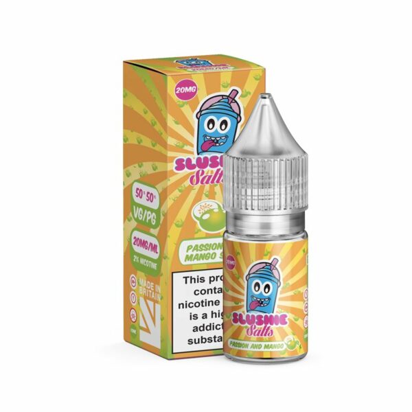 PASSION & MANGO SLUSH 10ML NIC SALT SLUSHIE