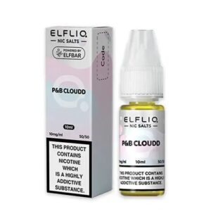 P&B CLOUDD 10ML NIC SALT ELFLIQ BY ELFBAR