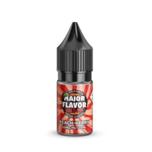 PEACH BERRY NIC SALT 10ML MAJOR FLAVOR